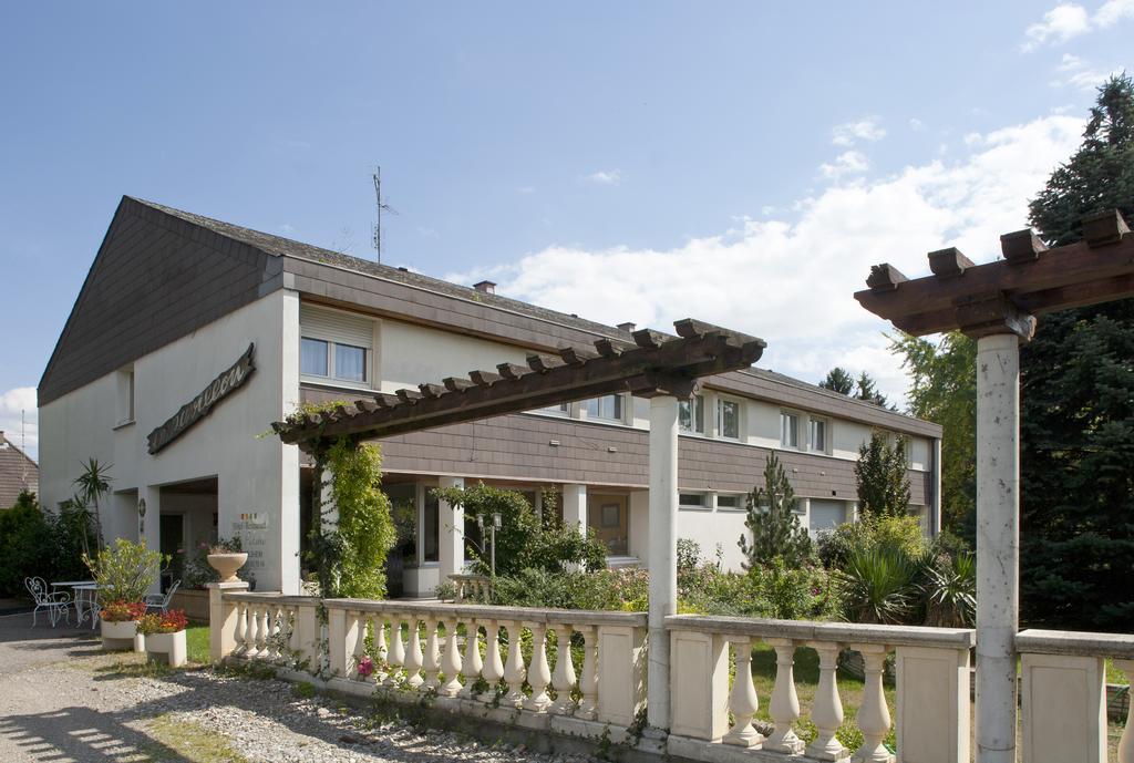 Hotel Restaurant Logis La Palette Wettolsheim Eksteriør billede